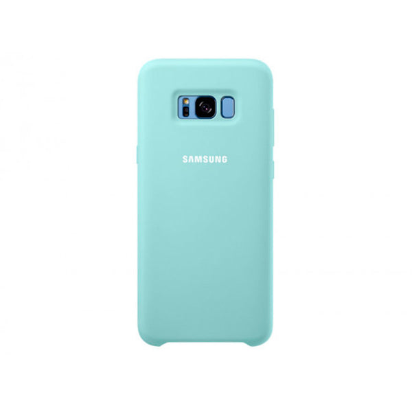 Funda original Samsung de silicona para Samsung Galaxy S8 Plus azul turquesa