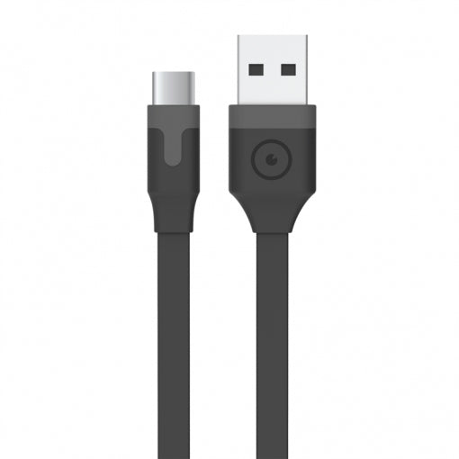 Cable Muvit USB-tipo C 3A 1m Negro, USB-C