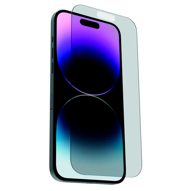 Protector Pantalla Muvit Cristal Templado Plano Recycletek para iPhone 15 Pro