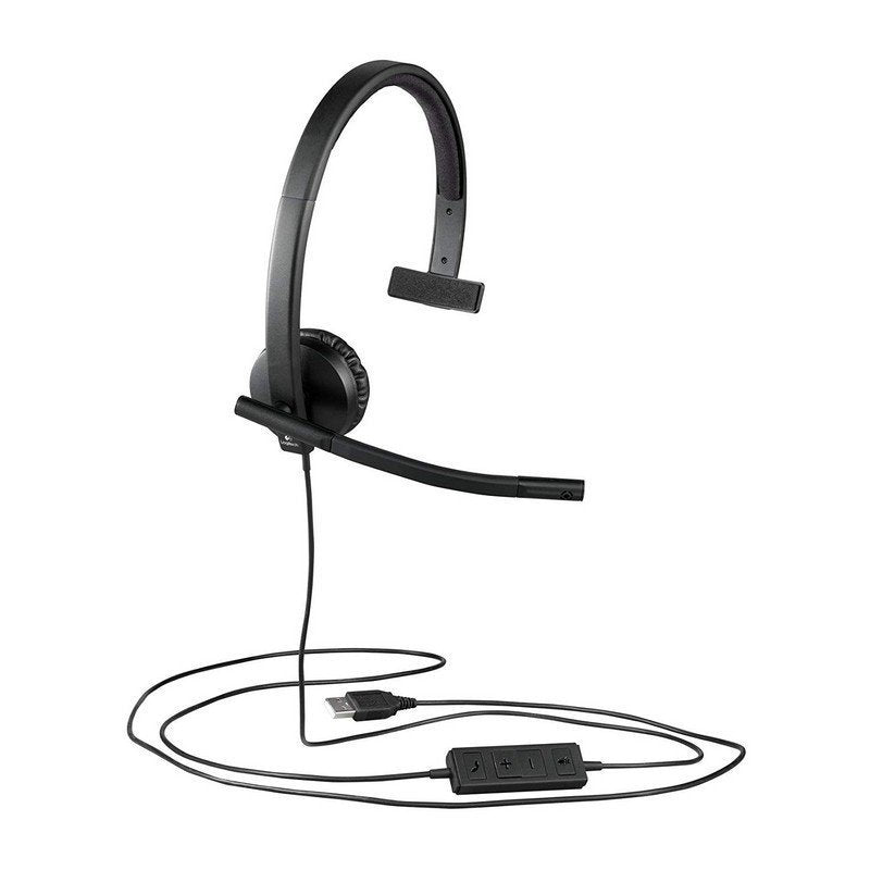 Logitech H570E Auriculares con Micrófono Negros Usado **Sin embalaje original**