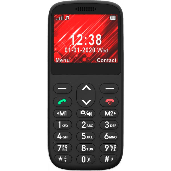 Teléfono Móvil Telefunken S420 para personas mayores Negro Libre 2,31″