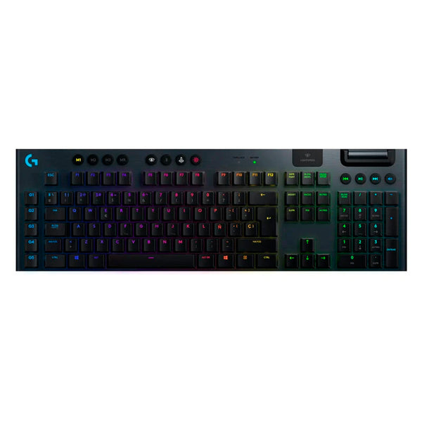 Teclado Mecánico Logitech G915 Gaming Inalámbrico RGB GL Táctil en español Usado