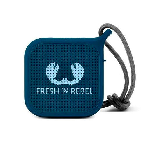 Pack Fresh n Rebel Auriculares intraurales Vibe + Altavoz Pebble Color Azul.