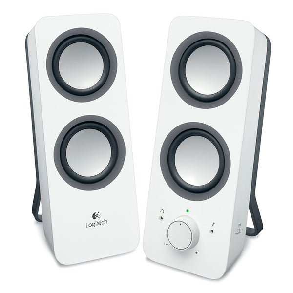 Logitech Z200 Altavoces Estéreos Color Blanco Usado