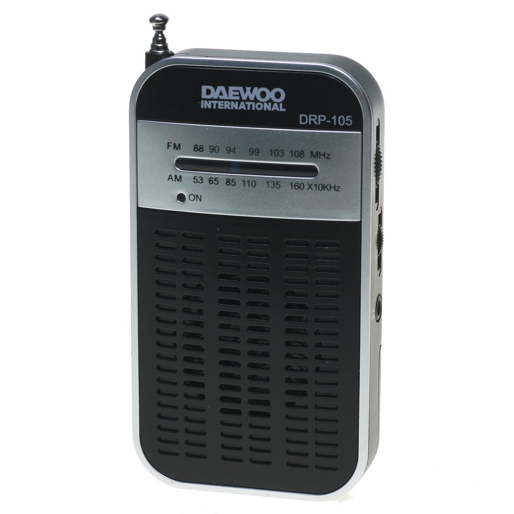 Radio Daewoo AM/FM DRP-105S Usada **Sin embalaje original**