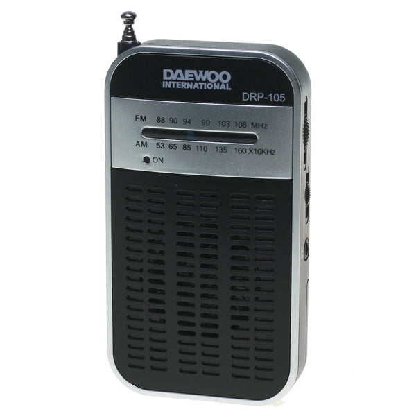 Radio Daewoo AM/FM DRP-105S Usada **Sin embalaje original**