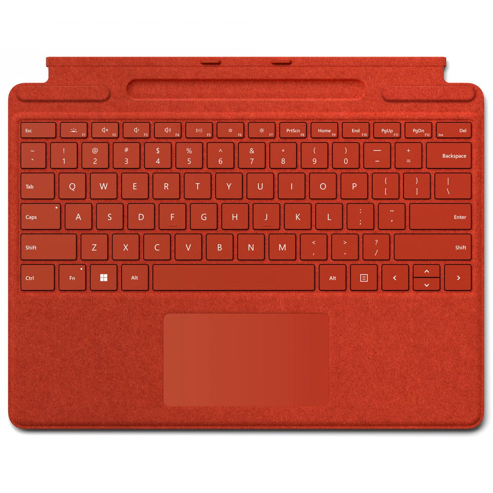 Teclado Microsoft Signature para Surface Pro 8/X Rojo en Portugués Usado