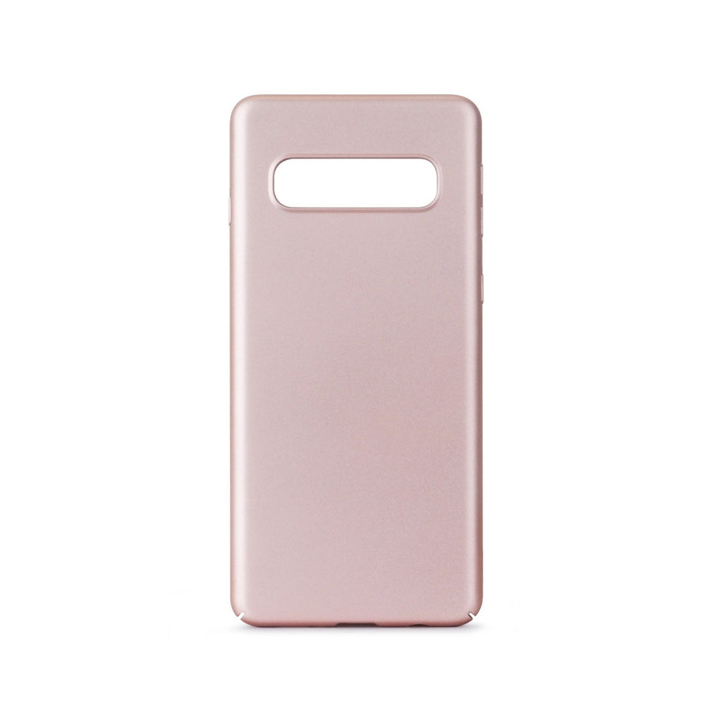 Funda Muvit Life para Samsung Galaxy S10 Plus rose gold metalica.
