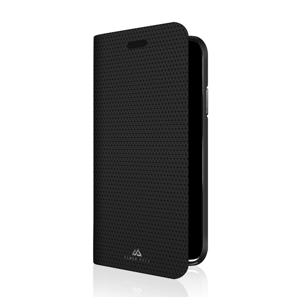 Funda Black Rock para Apple iPhone X Booklet Material Pure Negra