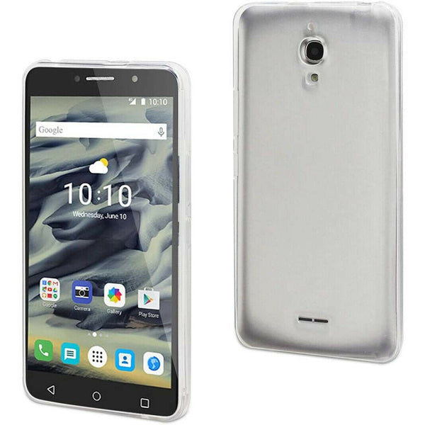 Muvit MUCRS0032 – Funda Flexible en TPU para Alcatel Pixi 4 Transparente