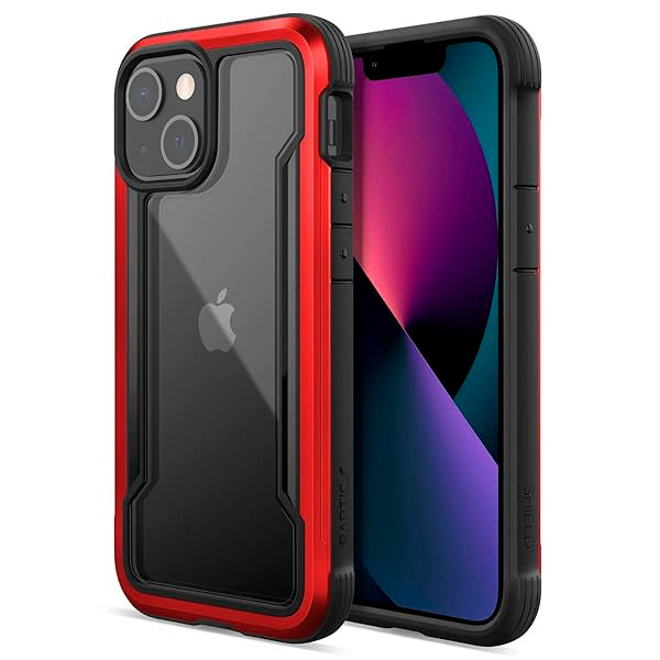 Funda Raptic Shield para Apple iPhone 13 Mini roja