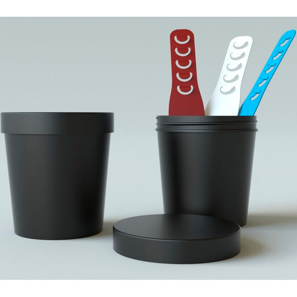 Kit Salva-orejas mascarilla, vaso contenedor coche+5 salva-orejas varios colores