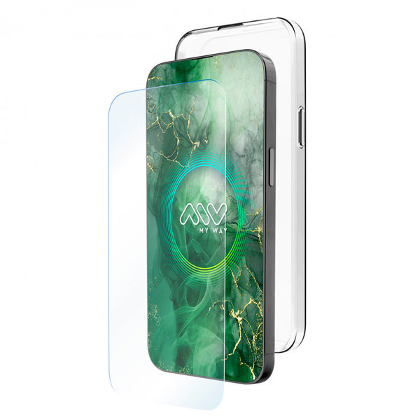 Funda Myway compatible para Samsung Galaxy S24 Ultra + protector pantalla vidrio