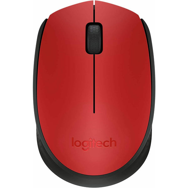Logitech M171 Ratón inalámbrico Rojo Usado