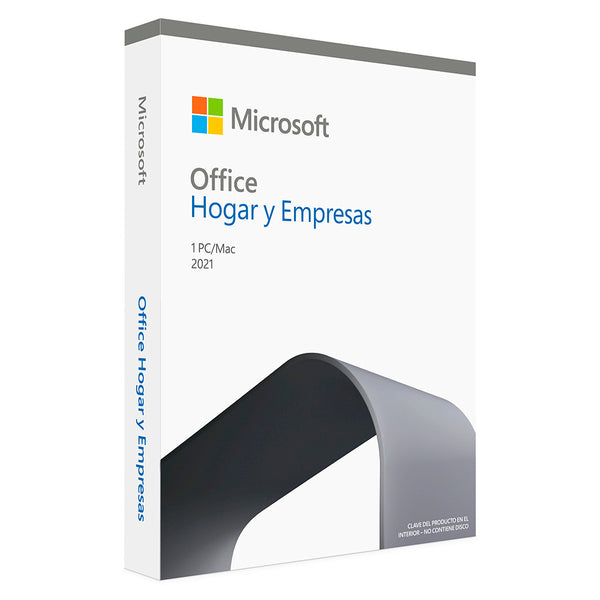 Microsoft Office Hogar y Empresa 32/64 Bits PC/MAC 2021 **Embalaje dañado**