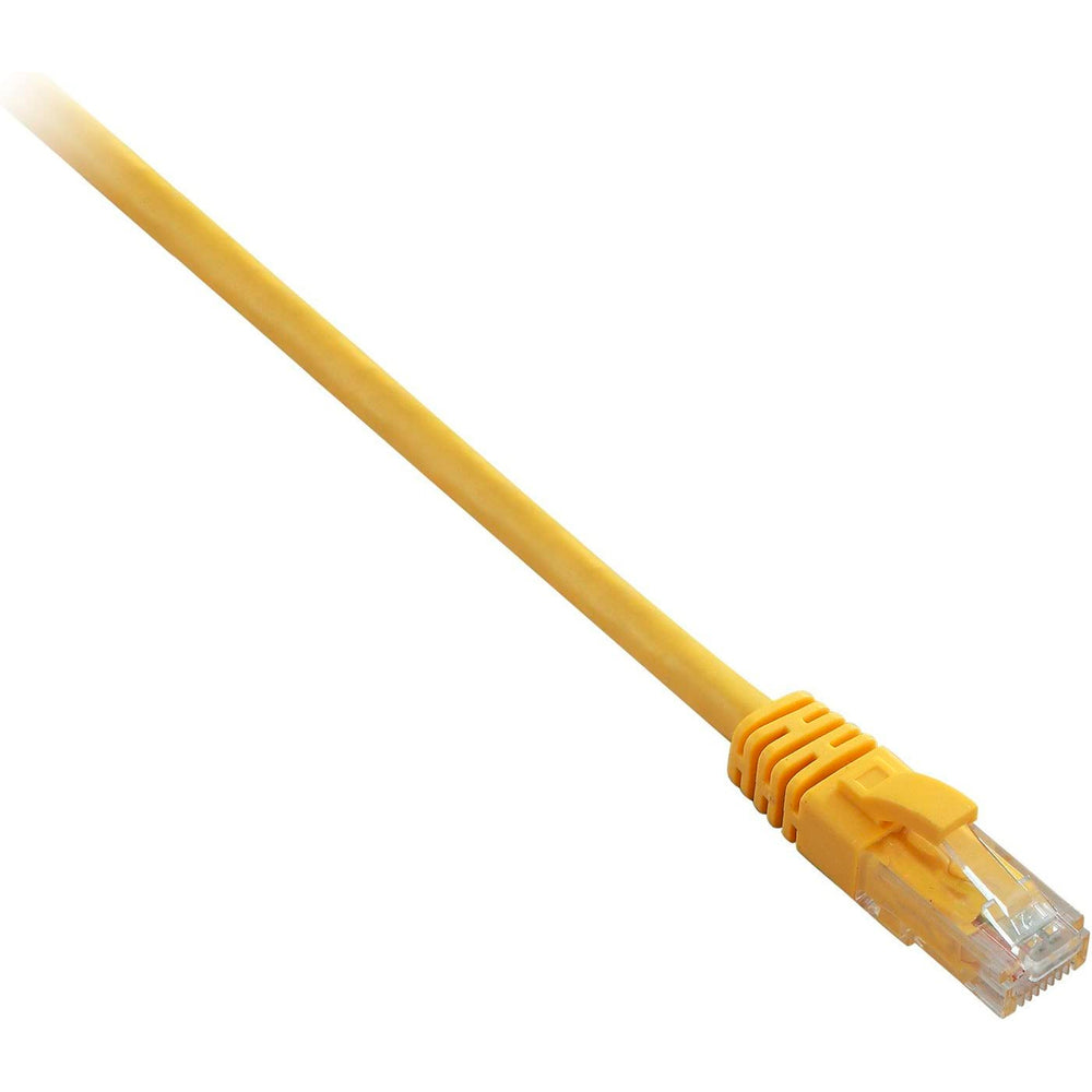 Cable de red no blindado V7 5 m Cat5e UTP RJ-45 Amarillo