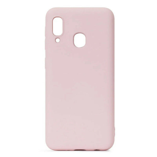 Funda Muvit Life liquid soft para Samsung Galaxy A20e Rosa.