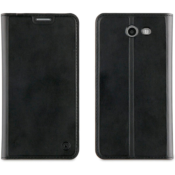 Funda Muvit Folio para Samsung Galaxy J7 2017 función soporte + tarjetero negra