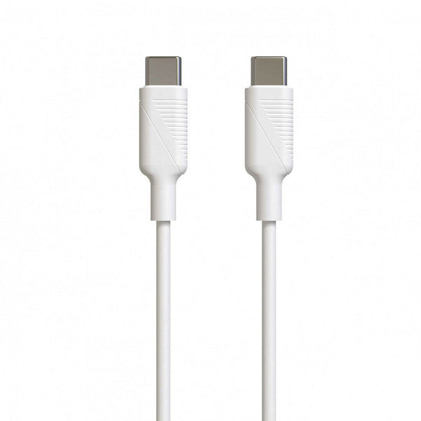 Cable Muvit for Change Tipo C a Tipo C 3A 1.2m blanco.