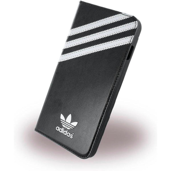 Funda Adidas para Apple Iphone 6 plus/6s plus Booklet Negra/blanca