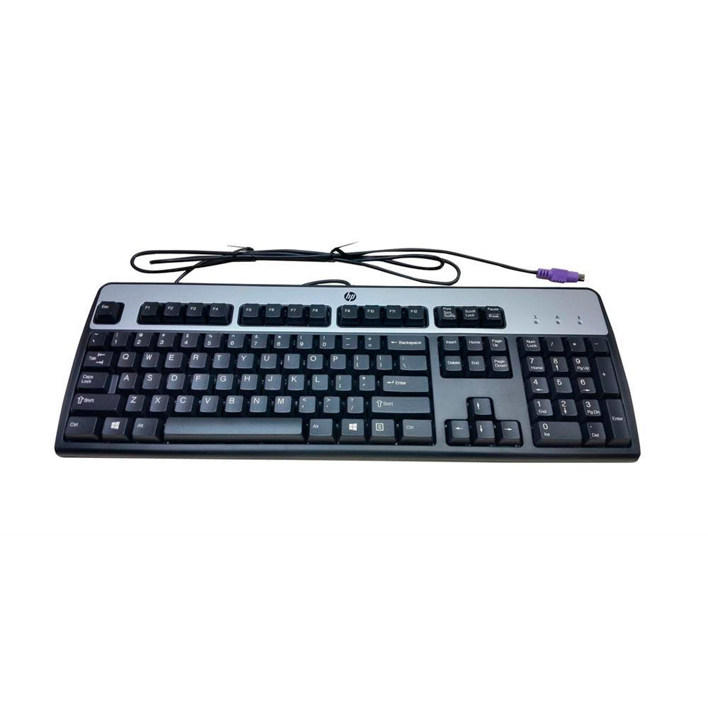 Teclado HP 434820-077 PS/2 color negro/plata en español (ñ)
