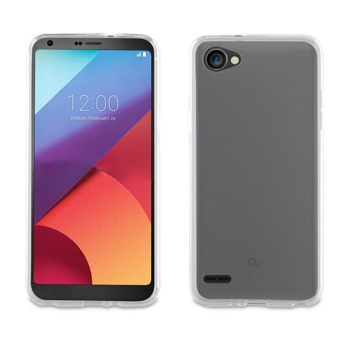 Funda Muvit Cristal Soft para LG Q6 transparente.