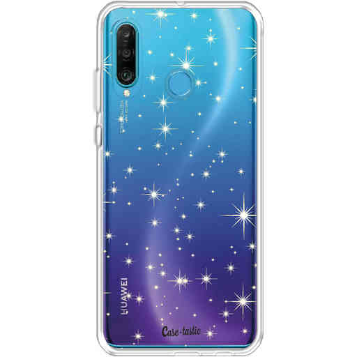 Carcasa Casetastic Stars Flexible para Huawei P30 Lite.