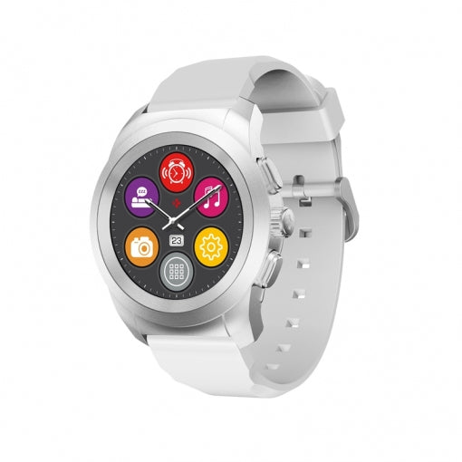 Reloj MyKronoz ZeTime Original Regular TFT 3,1 cm (1.22″) blanco/plata