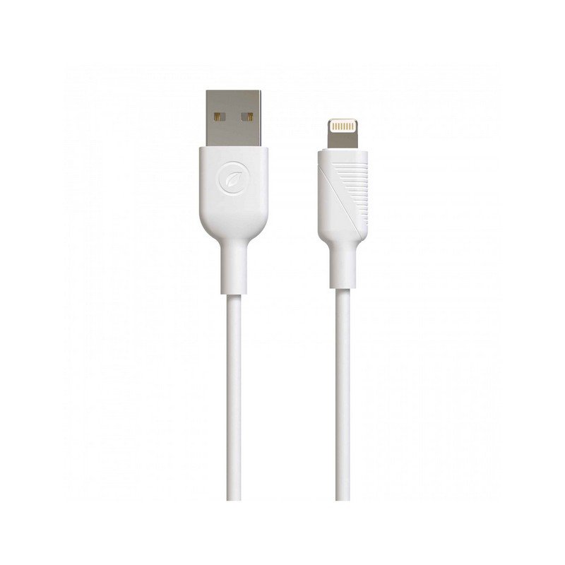 Cable Muvit for change USB a Apple MFI 2,4A 1,2m blanco (NUEVO)