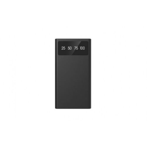 Power Bank 2 Puertos Usb + Cable Usb 10000Mah negro