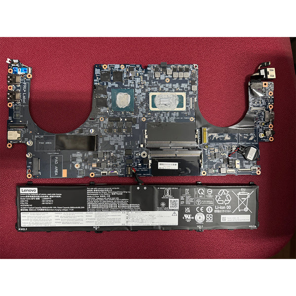Placa base+Batería original Lenovo ThinkPad P1 Gen 5 i7 Model 21DDS83J00 Usada