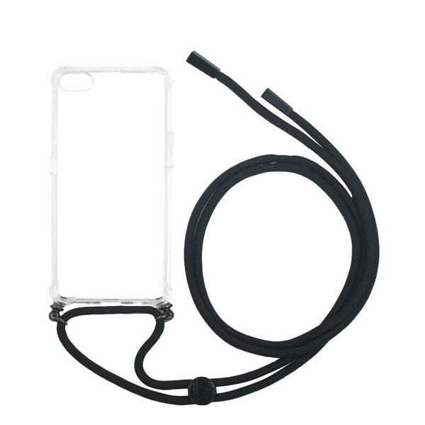Funda Muvit Life para Apple iPhone SE/8/7 con colgante transparente