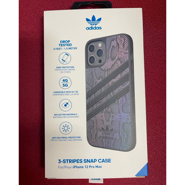 Funda Adidas 3rayas Snap para Apple iPhone 12 Pro Max Serpiente EDICION ESPECIAL