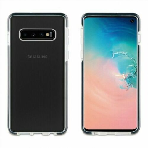 Muvit Funda Tiger Shockproof 2m Bordes Negros para Samsung Galaxy S10