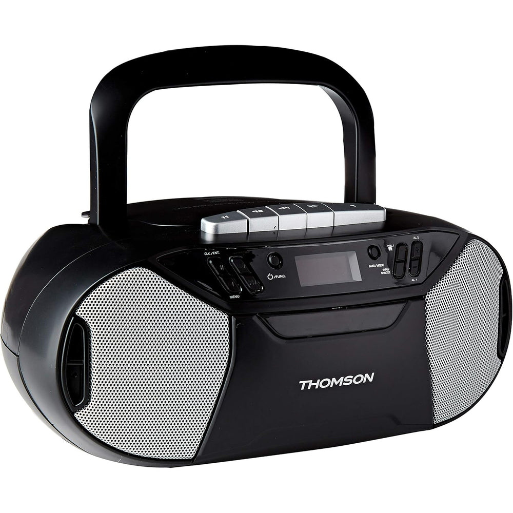 Radio Cassette/CD/Mp3 portátil Thomson RK250UDABCD negro