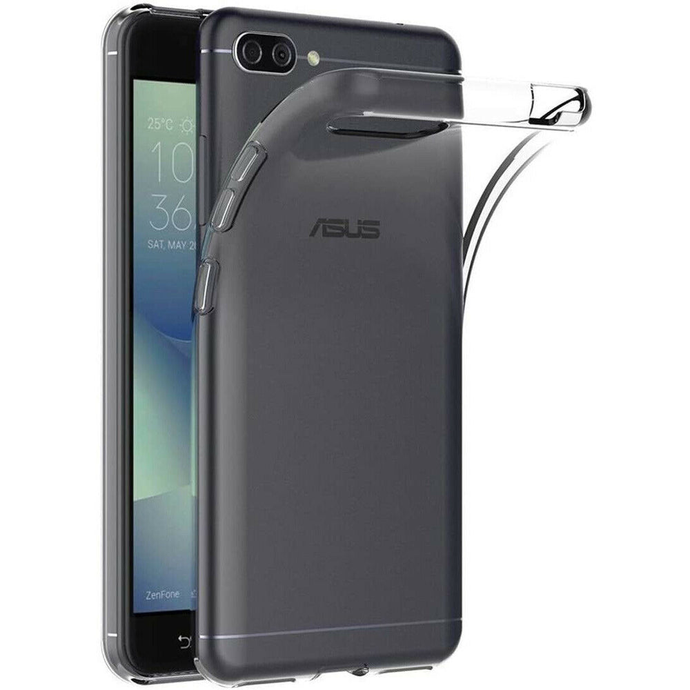 Funda Muvit Cristal Soft para ASUS Zenfone 4 MAX 5,2» (ZC520KL) transparente.