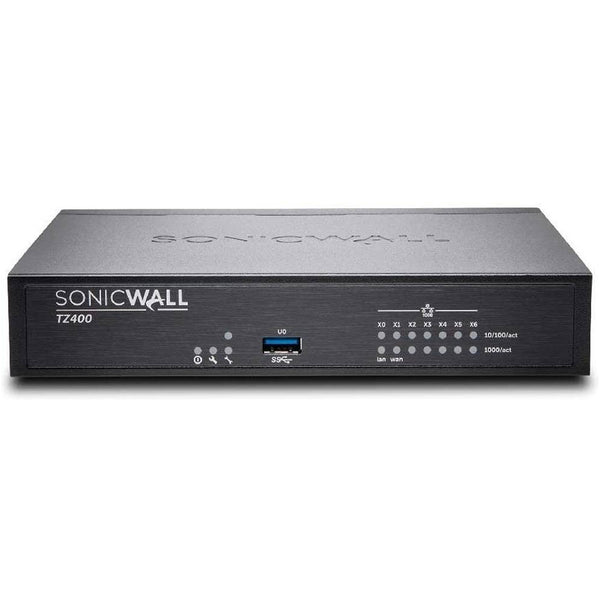 Dispositivo de seguridad de red Firewall SonicWall TZ400 APL28-0B4 Usado