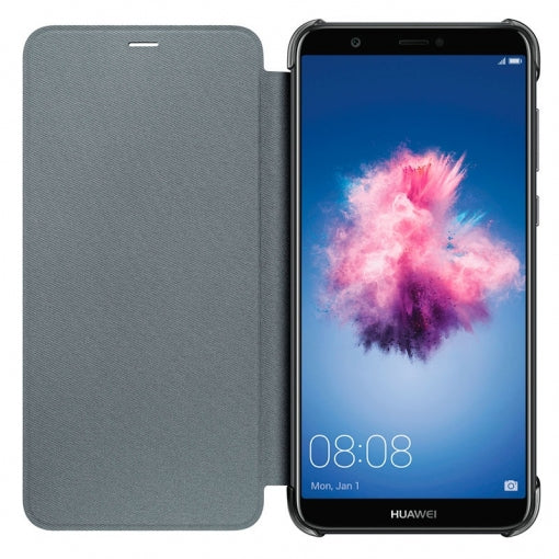 Funda original Huawei Flip Cover para Huawei P Smart color negro (NUEVA)
