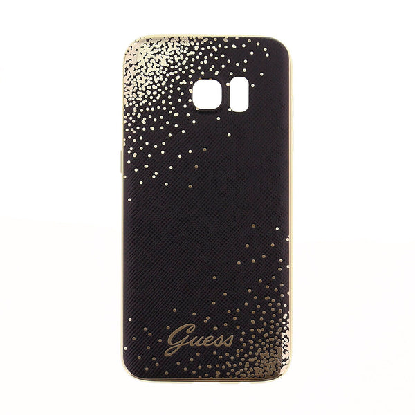Funda GUESS Dots Soft TPU para Samsung Galaxy S7 Edge negra