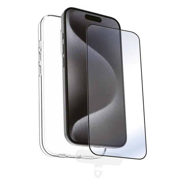 Funda Muvit for Change para Apple Iphone 16 Pro Protector Pantalla Vidrio