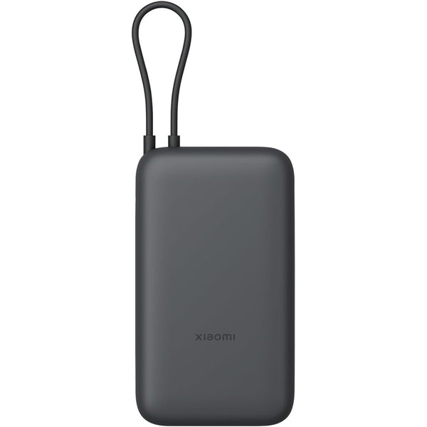 Power Bank Xiaomi 22.5W 20000mAh Cable Integrado Gris Oscuro