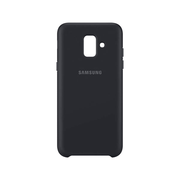 Funda original Samsung Dual Layer para Galaxy A6 2018 color negro