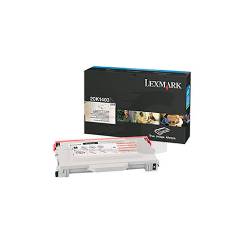 Tóner Original Lexmark 20K1403 color negro.