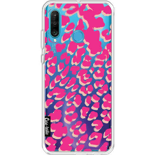 Funda Casetastic Flexible para Huawei P30 Lite Leopard Print Pink (NUEVO).