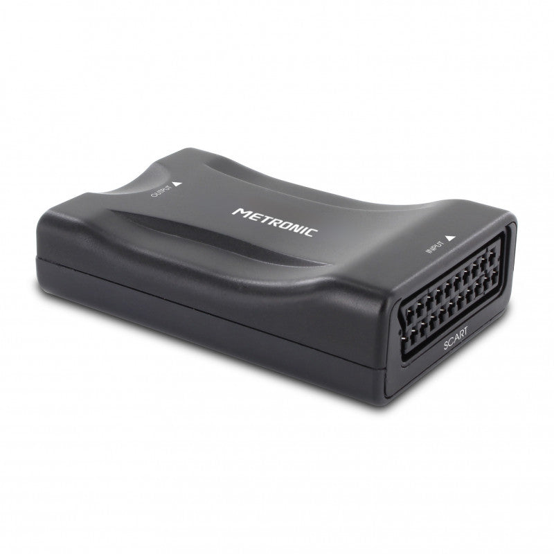 Convertidor video Metronic Euroconector a HDMI Negro **Embalaje dañado**