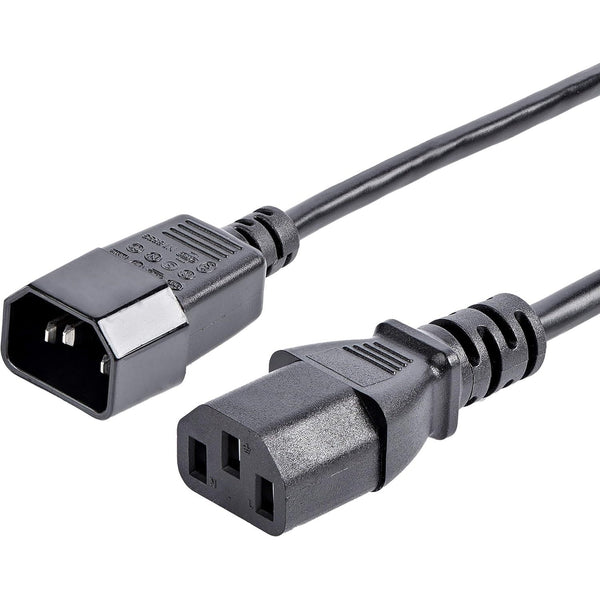 Cable de extensión de alimentación de 1,8 m C14 a C13 10 A 125 V 18 AWG