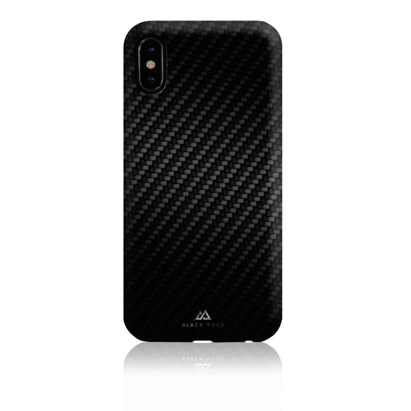Carcasa Black Rock para Apple iPhone X/XS Carbon negra.