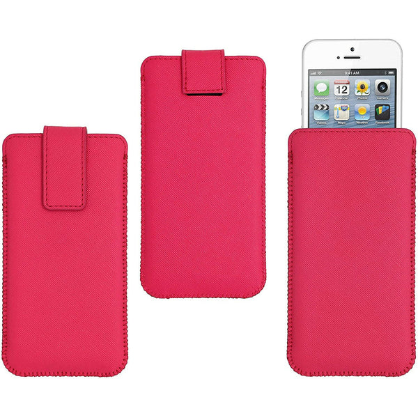 Funda para móvil My Way tamaño XL color rosa hasta 5».