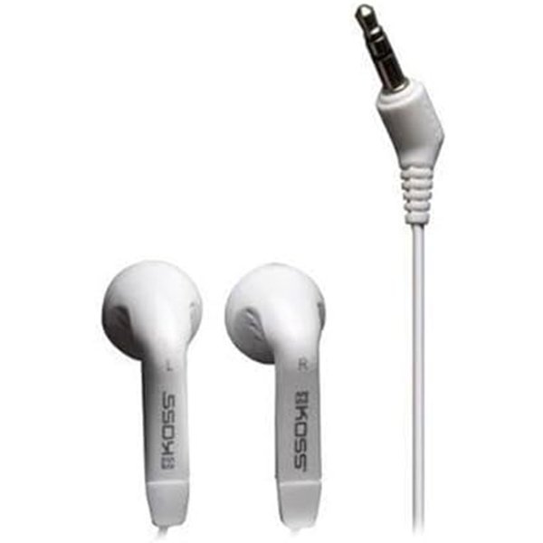 Auriculares alámbricos Koss BDZ1 con estuche blancos
