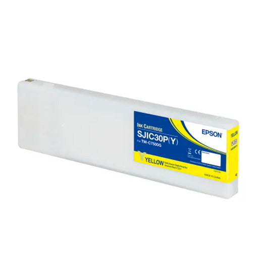 Cartucho de tinta Original Epson C-7500G Amarillo Brillo SJIC30P(Y) 300ml.